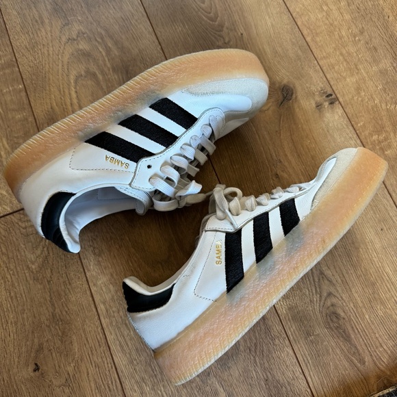 adidas Shoes - Adidas Samba OG White Black Gum Women's Size 6 Classic Leather Sneaker